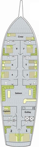 Gulet Vira 04/A7 plan