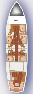 Gulet Vira 05/A0 plan