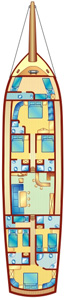 Gulet Vira 06/A1 plan